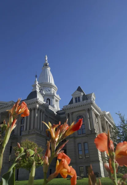 Lafayette United States Oct 2021 Photo Courthouse Downtown Lafayette Indiana — 스톡 사진