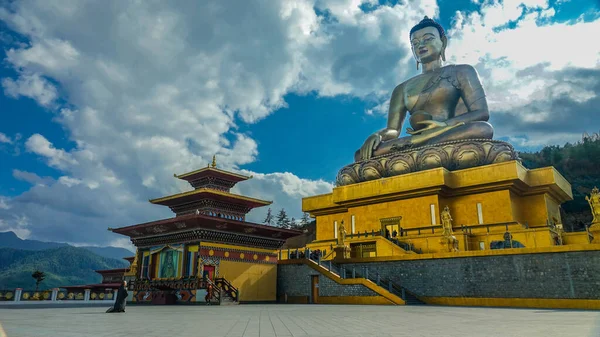 Ένα Από Ψηλότερα Αγάλματα Του Βούδα — Φωτογραφία Αρχείου