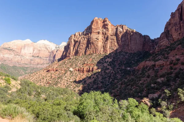 Cénico Parque Nacional Zion Utah Eua — Fotografia de Stock