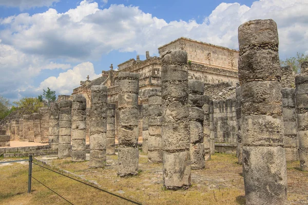 Archeologické Naleziště Chichen Itza Yucatanu Mexiku — Stock fotografie