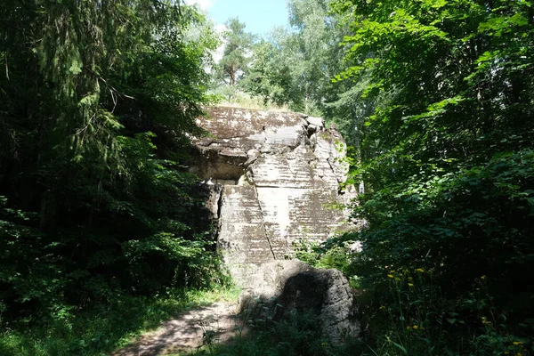 Pozezdrze Polônia Julho 2021 Bunker Heinrich Himmler Posto Comando Hochwald — Fotografia de Stock