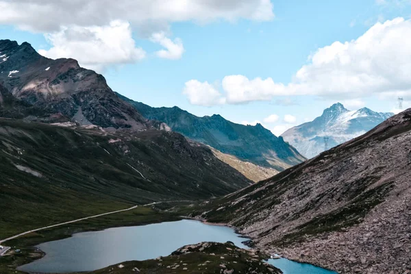 Uma Vista Surpreendente Dos Alpes Reserva Natural Gran Paradiso Itália — Fotografia de Stock