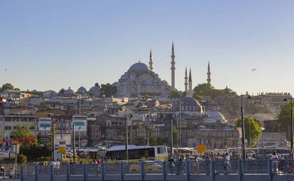 Stanbul Türkiye Görüşü Gökyüzü Görüşü — Stok fotoğraf