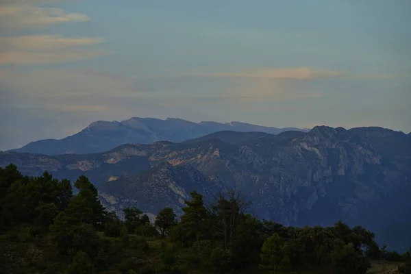 Зачаровує Вид Красивий Гірський Пейзаж — стокове фото