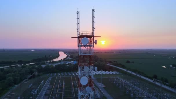 Вид Місто Острова Держави Нового — стокове відео