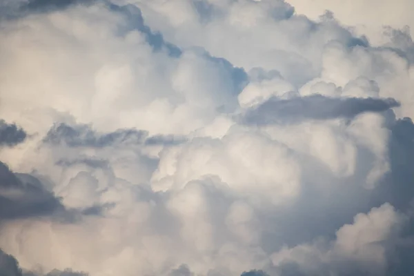 Vista Panorámica Las Nubes Cumulonimbus Después Del Tiempo Lluvioso — Foto de Stock