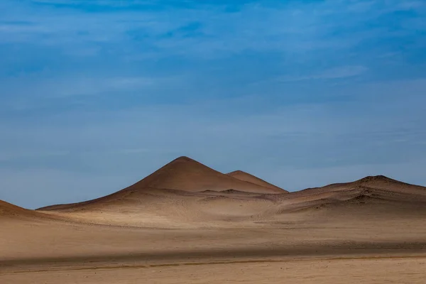 Paisaje Del Desierto Paracas Ica Perú —  Fotos de Stock