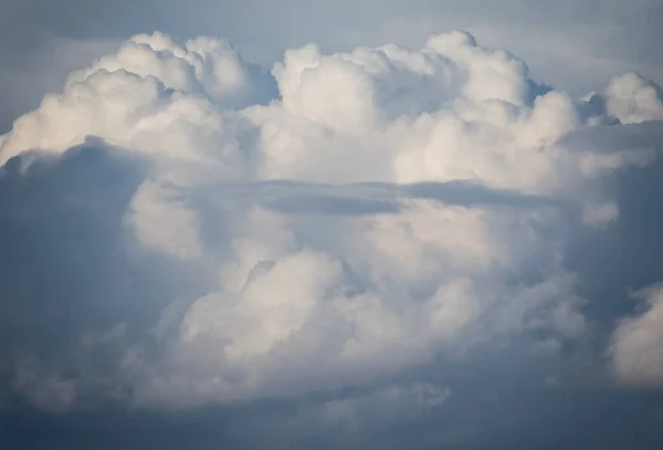 Vista Panorâmica Das Nuvens Cumulonimbus Após Tempo Chuvoso — Fotografia de Stock