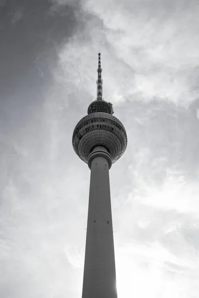 Torre Televisión Berlín Retrato Berlín Alemania — Foto de Stock