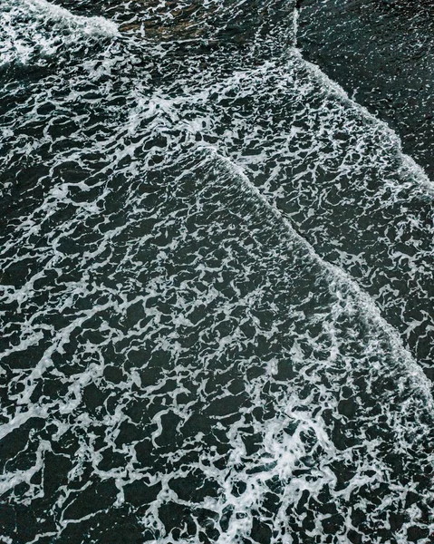 Dalgalı Bir Deniz Arka Planının Güzel Bir Görüntüsü Kosta Rika — Stok fotoğraf