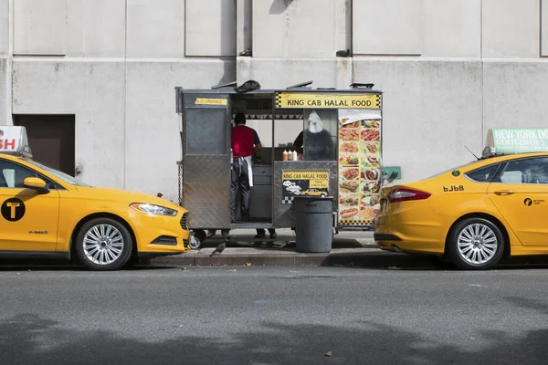New York États Unis Février 2016 Gros Plan Des Taxis — Photo