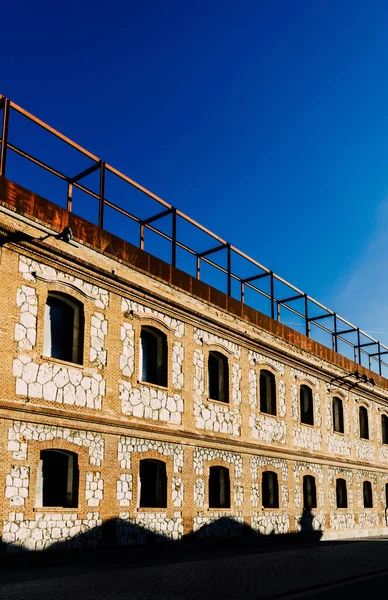 Madrid Spanje Sep 2021 Matadero Gevel Voormalig Slachthuis Wijk Arganzuela — Stockfoto