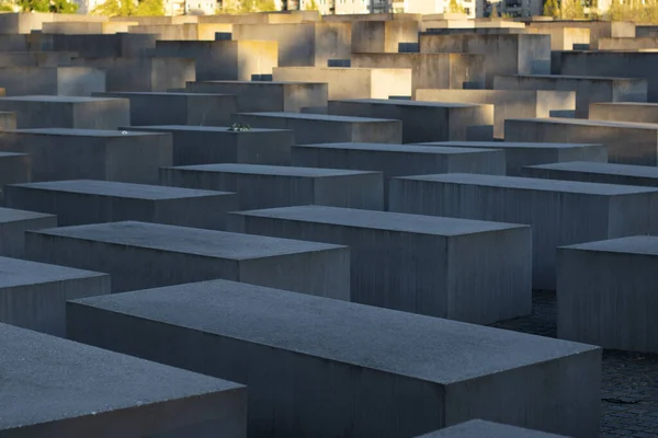 Emlékmű Meggyilkolt Zsidó Európa Berlin Németország — Stock Fotó