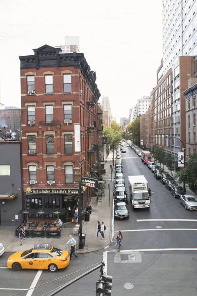 Нью Йорк Объединенные Государства Февраля 2016 Прекрасный Вид Здания Улицах — стоковое фото