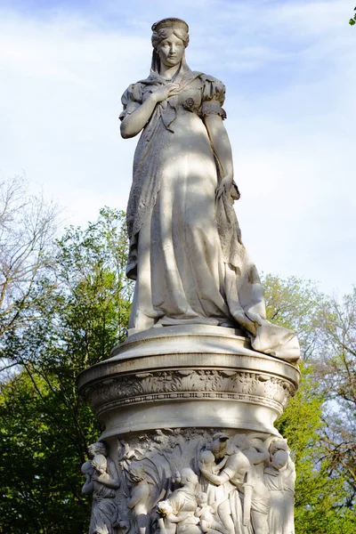 Monumento Luisen Denkmal Verão Berlim Alemanha — Fotografia de Stock