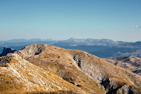 Uno Splendido Paesaggio Montagne Rocciose Una Giornata Sole — Foto Stock