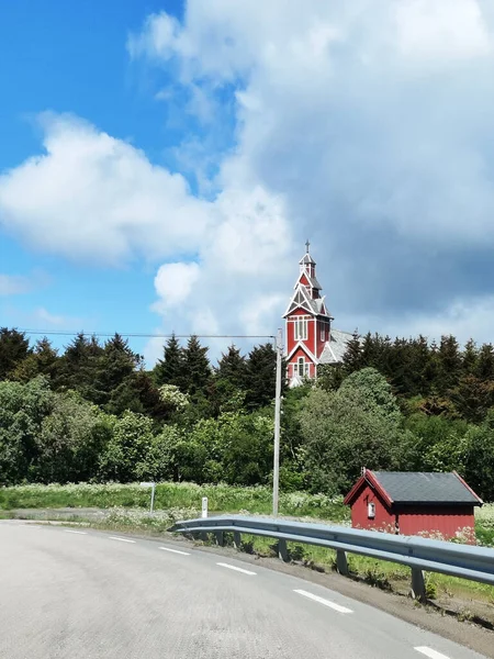 ノルウェー ロフトテン島の風景の美しい風景 — ストック写真
