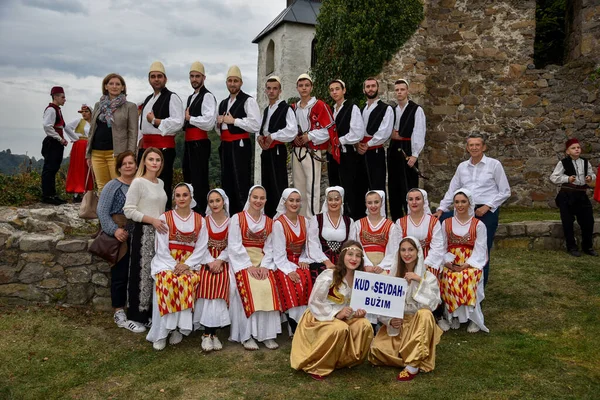 Maglaj Bosnia Herzegovina Agosto 2019 Los Participantes Del Gran Festival —  Fotos de Stock