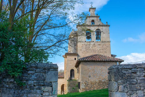 Středověká Budova Lokalitě Villaescusa Las Torres Palencie Španělsko — Stock fotografie