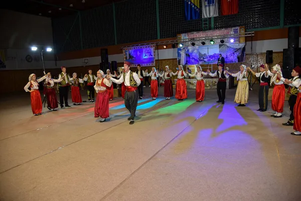 Maglaj Bosnie Herzégovine Août 2019 Les Participants Grand Festival Folklorique — Photo