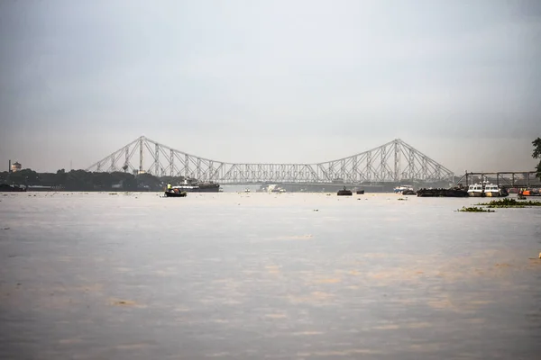 Красивый Вид Мост Хоура Коломба Индия — стоковое фото