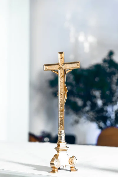 Detaylı Bir Kilise Mekanının Güzel Bir Fotoğrafı — Stok fotoğraf