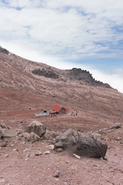 美丽的山景的垂直镜头 厄瓜多尔 安第斯山脉 — 图库照片