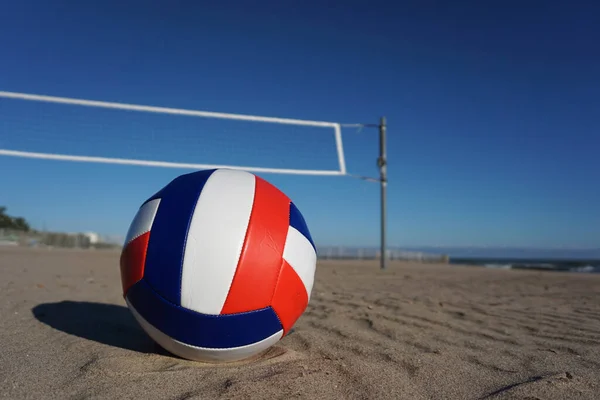 Volleyball Sand Playground — Stock Photo, Image