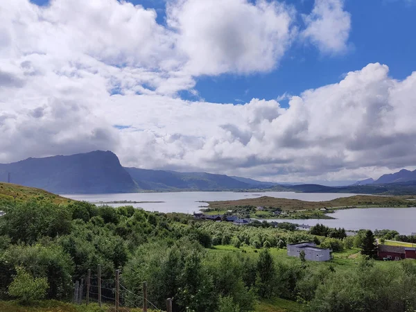 挪威罗浮敦群岛美丽的风景 — 图库照片
