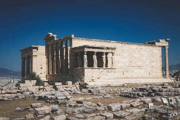 Oude Parthenon Tempel Athene Griekenland — Stockfoto