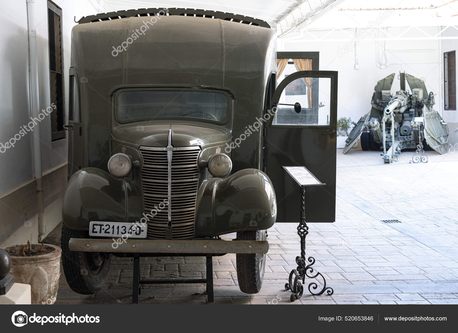 Valencia Espagne Oct 2021 Vue Extérieure Chevrolet Military