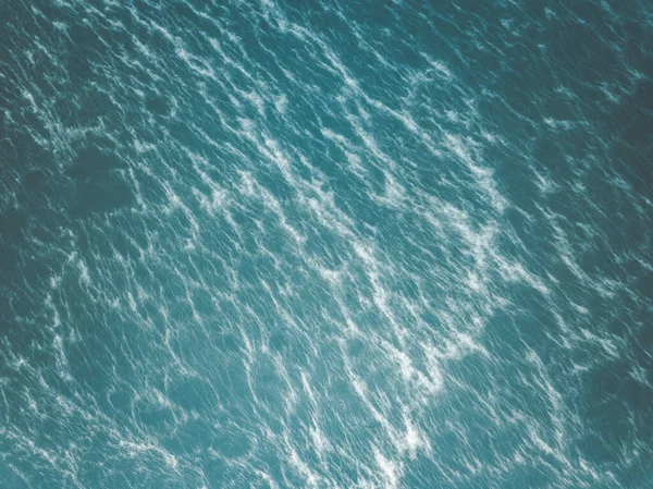 Closeup Shot Textural Blue Sea Surface — Stock Photo, Image