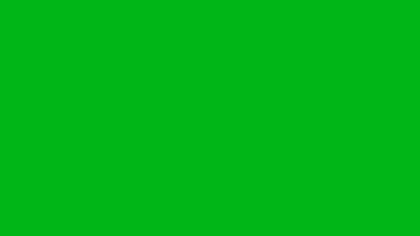 Abstracte Groene Zwarte Achtergrond Met Kopie Ruimte — Stockvideo