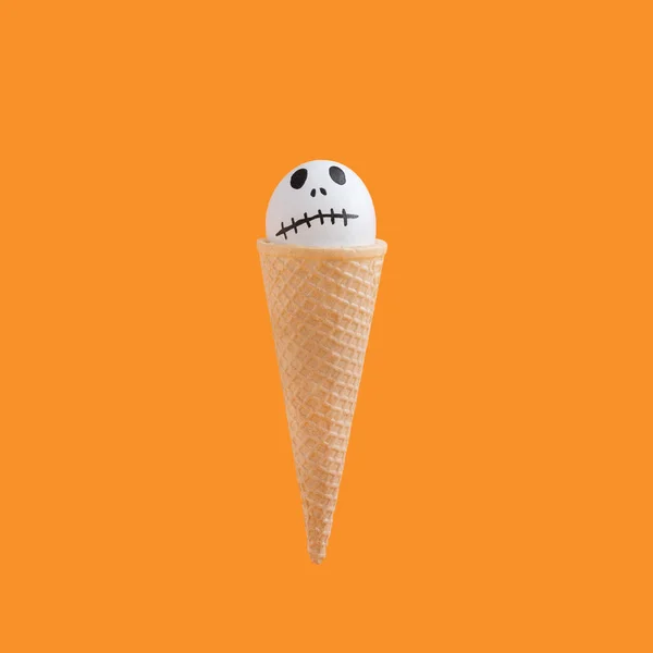 Мороженое Хэллоуин — стоковое фото