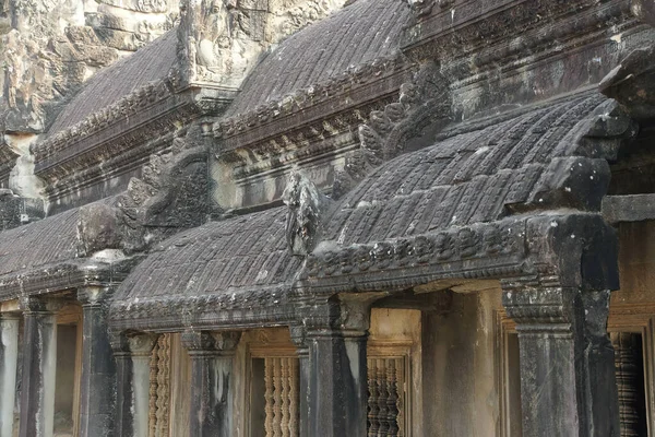 Los Bajorrelieves Angkor Wat Camboya — Foto de Stock