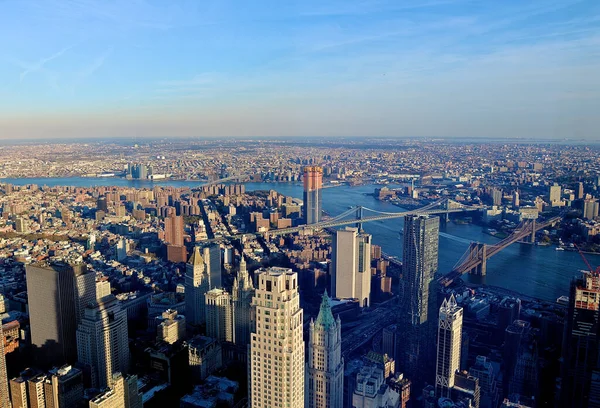 Een Stedelijk Landschap Van Stadsgezicht New York City Verenigde Staten — Stockfoto