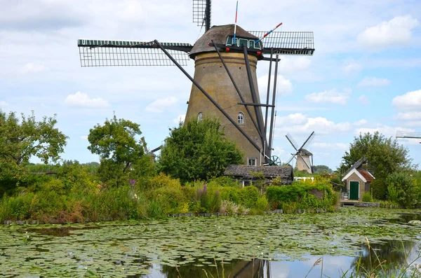 Eftermiddagsutsikten Över Den Berömda Museummolen Nederwaard Nederländerna — Stockfoto