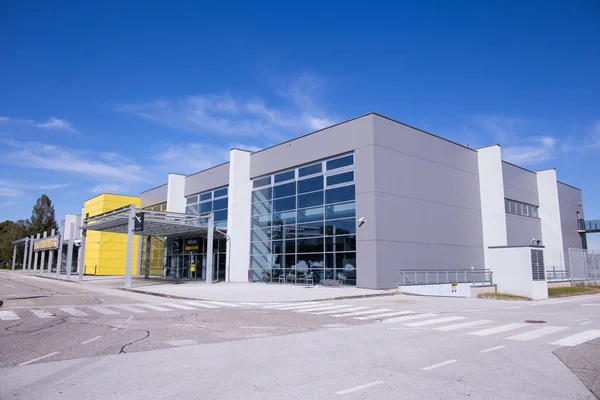 Neues Terminalgebäude Des Flughafens Maribor Slowenien — Stockfoto
