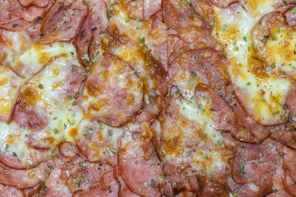 Closeup Shot Pepperoni Pizza — Stock Photo, Image
