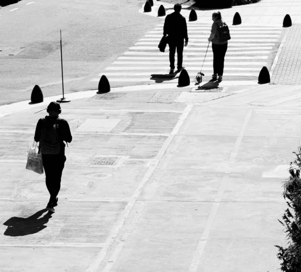 Die Avenida Figueroa Alcorta Argentinien — Stockfoto