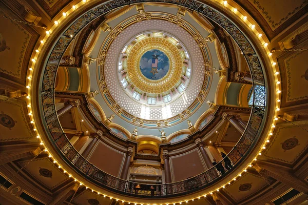 Des Moines Vereinigte Staaten Apr 2016 Eine Innenansicht Einer Majestätischen — Stockfoto