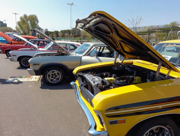 Avellaneda Buenos Aires Argentinien Oktober 2021 Fans Bewundern Chevrolet Chevy — Stockfoto