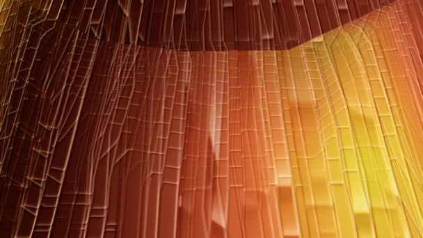カラフルな線の抽象的な背景 3Dレンダリング イラスト — ストック動画