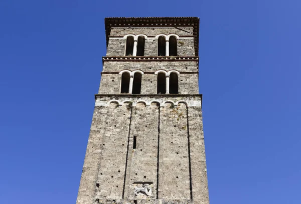 Torre Sino Românica Catedral Santa Maria Assunta — Fotografia de Stock