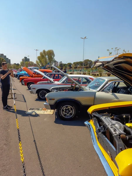 Avellaneda Buenos Aires Argentina Sep 2021 Fans Admire Chevrolet Chevy — Stock Photo, Image