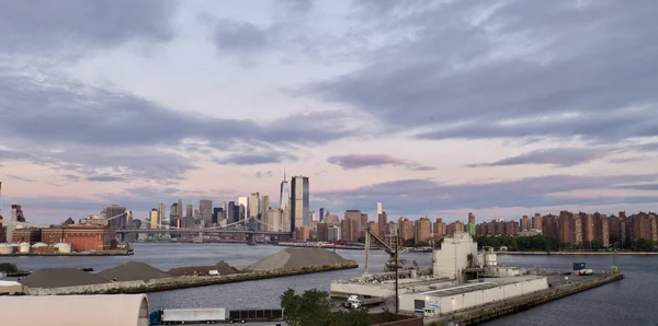 Nueva York City Estados Unidos Sep 2021 Una Vista Aérea —  Fotos de Stock