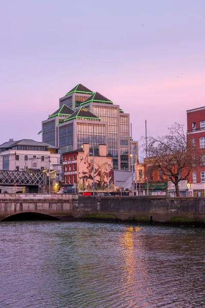 Dublin Irland Apr 2021 Vertikal Bild Gammal Ulster Bank Kontor — Stockfoto