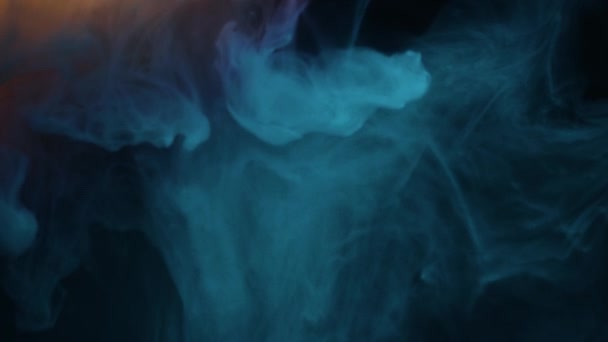 Fondo Abstracto Humo Negro — Vídeo de stock