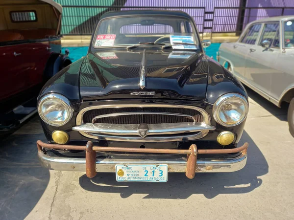 Avellaneda Buenos Aires Argentina Sep 2021 Shot Peugeot 403 Saloon — Stock Photo, Image