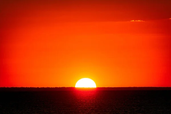 Ein Schöner Sonnenuntergang Australien — Stockfoto